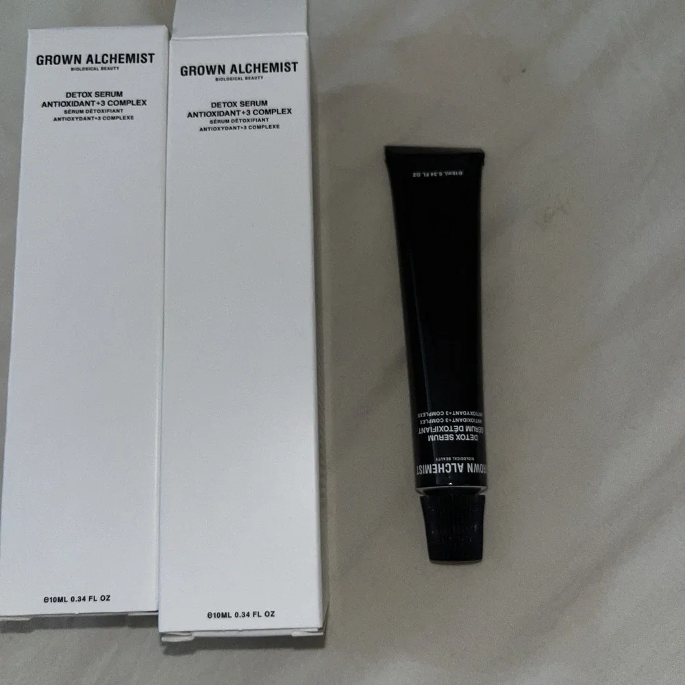 Grown Alchemist Detox Serum‎ Antioxidant +3 Complex 0.34 oz Sealed Travel Sz.